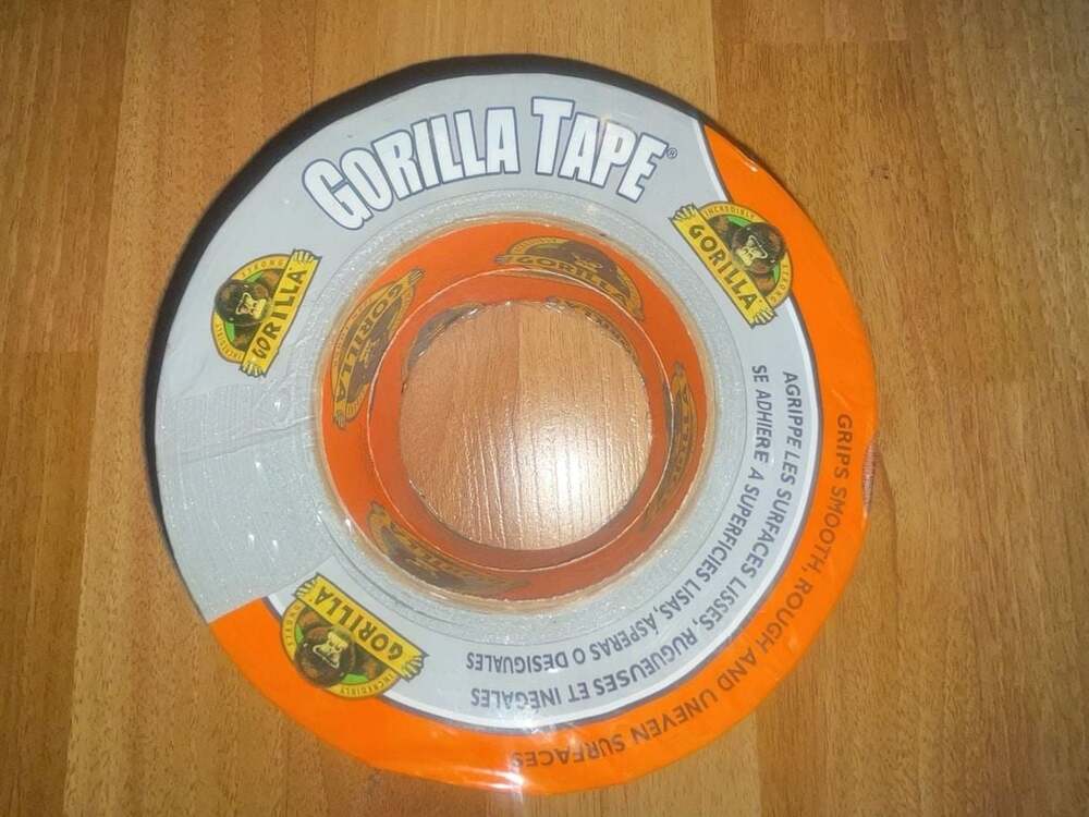 Gorilla Tough & Wide Silver Duct Tape 2.88 in. x 30 yd.